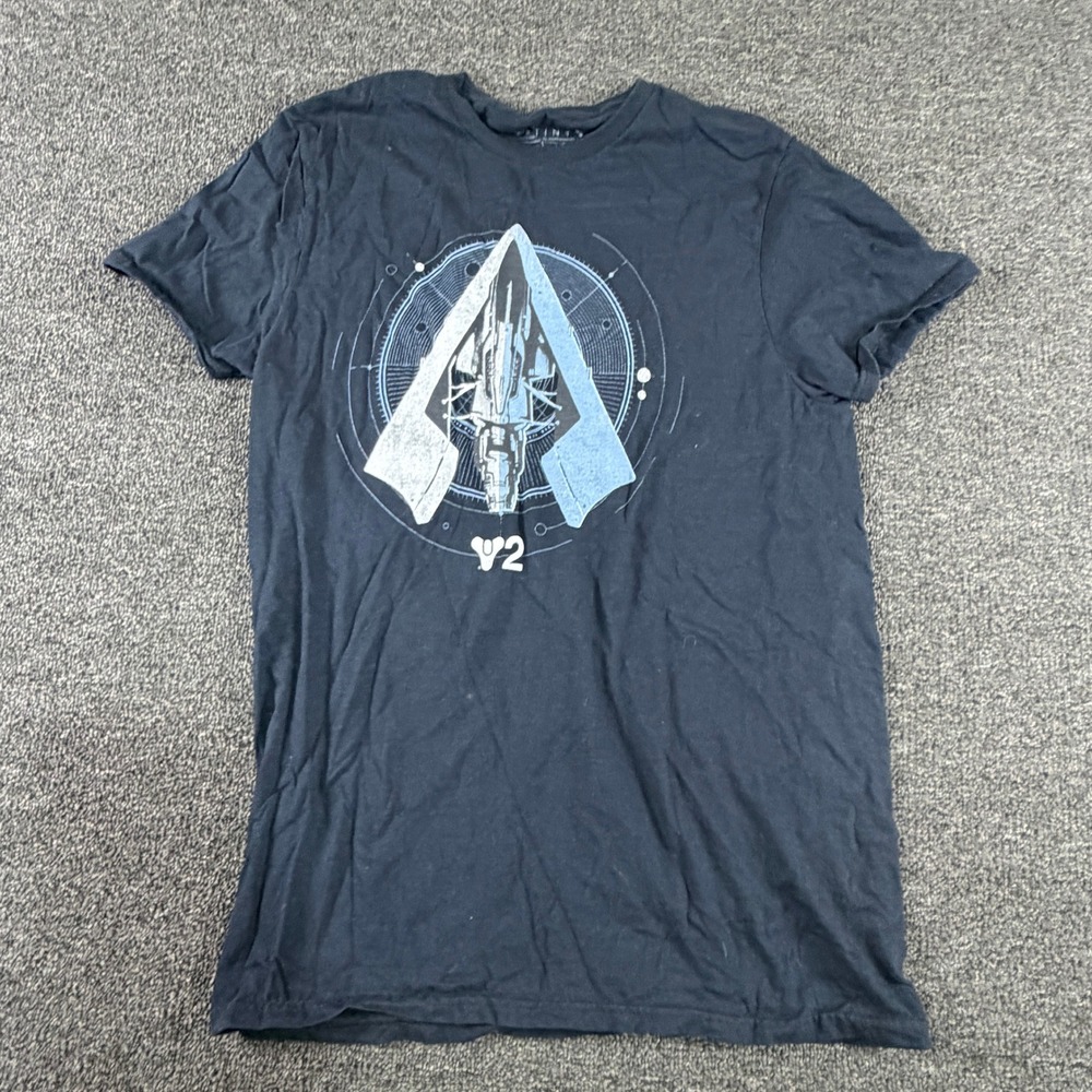 Destiny T-Shirt Mens Medium LootWear Exclusive Black Video Game Bungie EUC